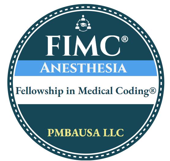 3. Fellowship in Anesthesia Medical Coding